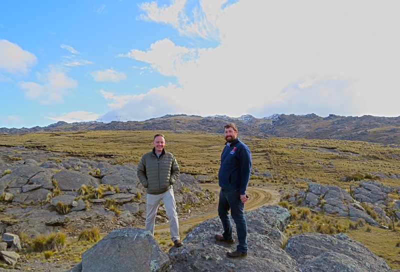 Adam Varble and Stephen Nesbitt in Argentina