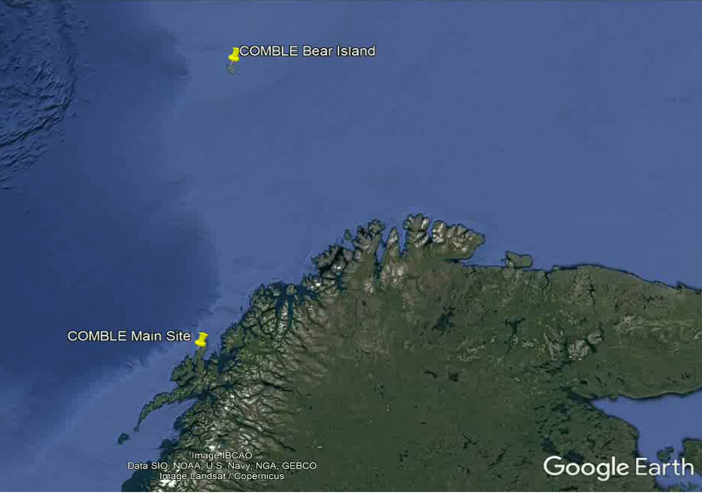 COMBLE site map