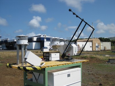 graciosa147 Located next to the airport on Graciosa Island, the ARM Mobile Facility’s comprehensive and sophisticated instrument suite will obtain atmospheric measurements from the marine boundary layer. ARM file photo.
